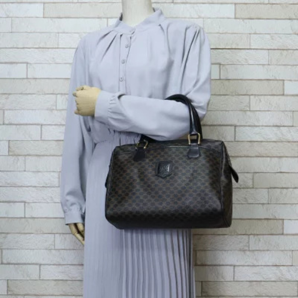Celine Boston Bag Macadam Handbag - Picture 2 of 8
